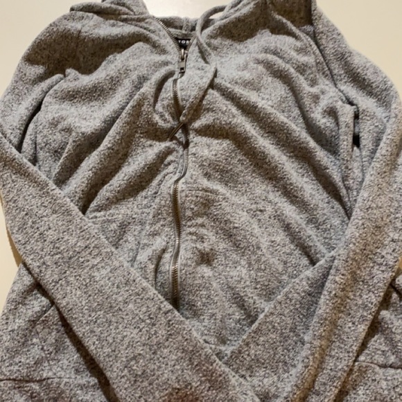Torrid Grey Zip-Up Jacket - Picture 2 of 2